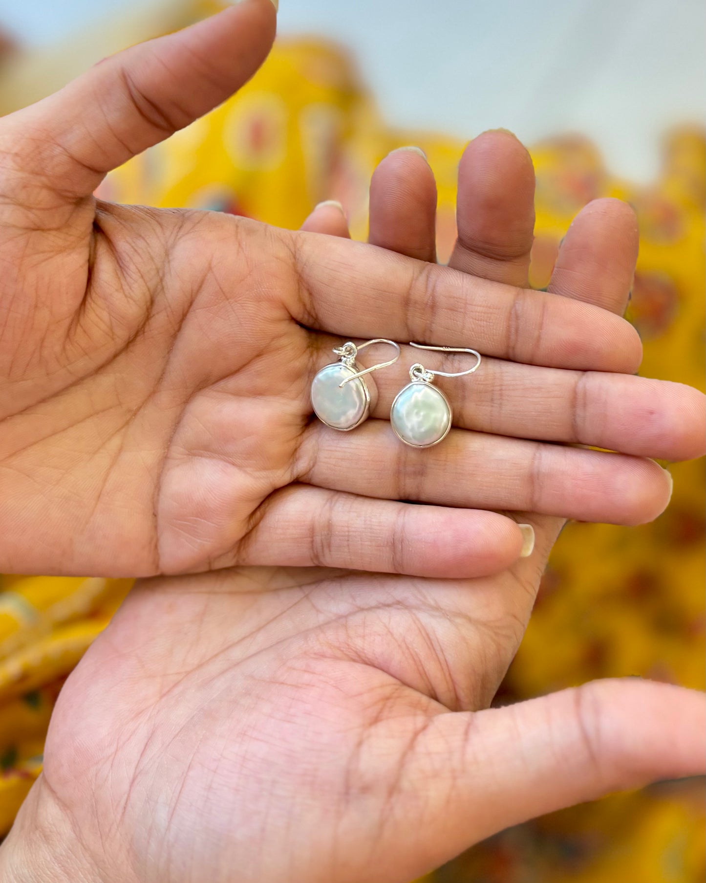 Pearl Silver Earrings, 92.5 Earrings