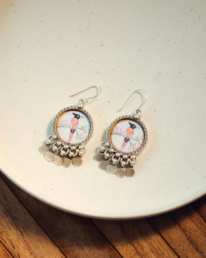 Sehar Paradise Miniature Silver Earrings
