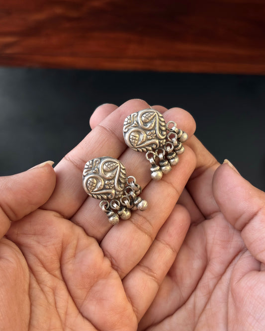 Anvi Silver Studs