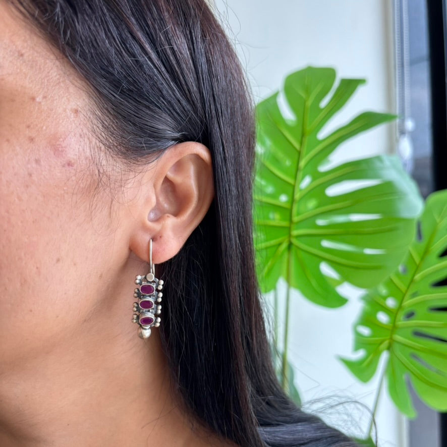 Somya Silver Earrings