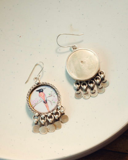 Sehar Paradise Miniature Silver Earrings