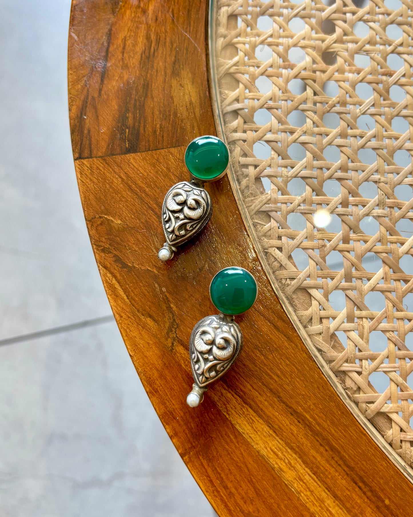 Amrita Silver Studs