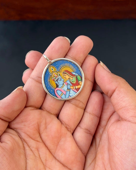 Yugala Silver Pendant
