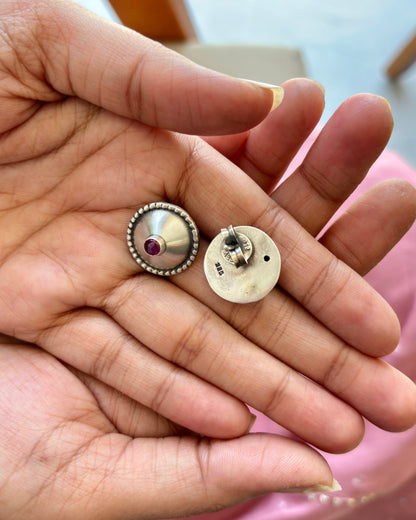 Borla Silver Studs