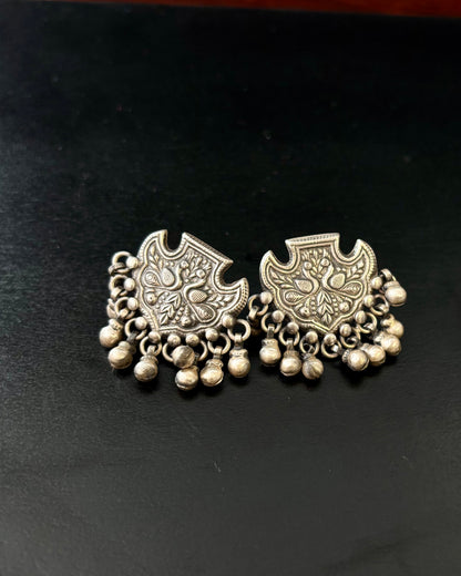 Mayur Silver Stud Earrings