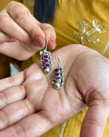 Somya Silver Earrings