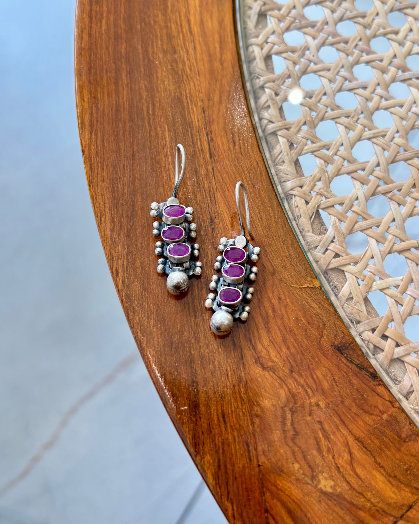Somya Silver Earrings
