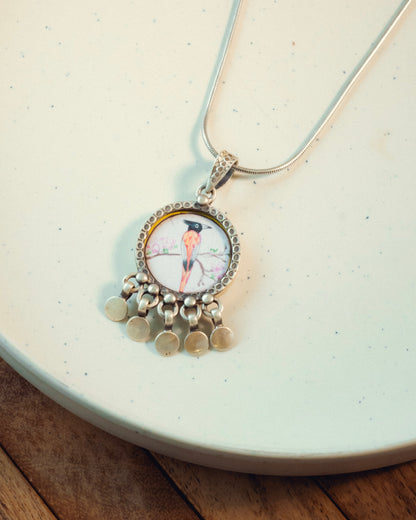 Sehar Paradise Miniature Silver Pendant