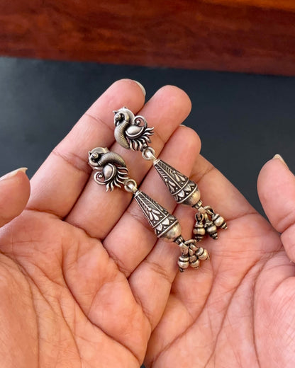Barhika Silver Earrings