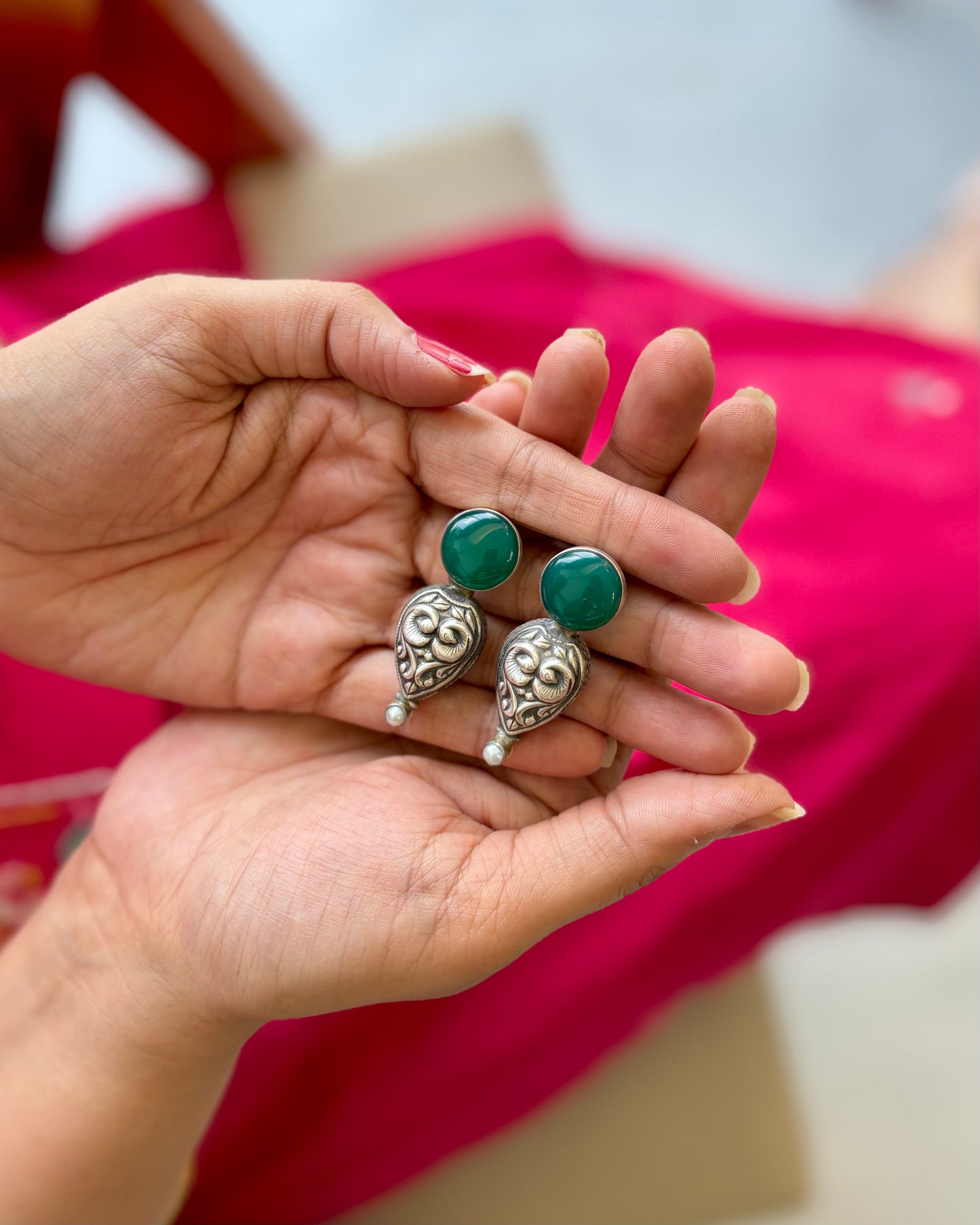 Amrita Silver Studs