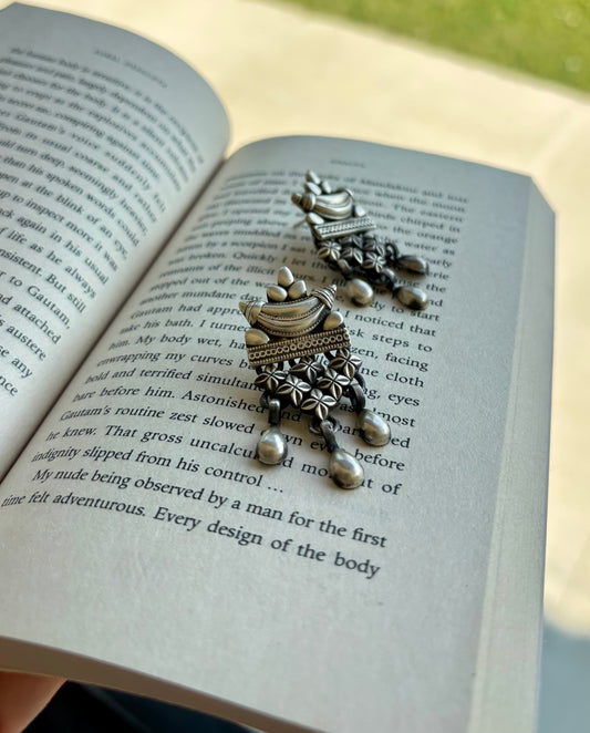 Tavisha Jali Silver Earrings