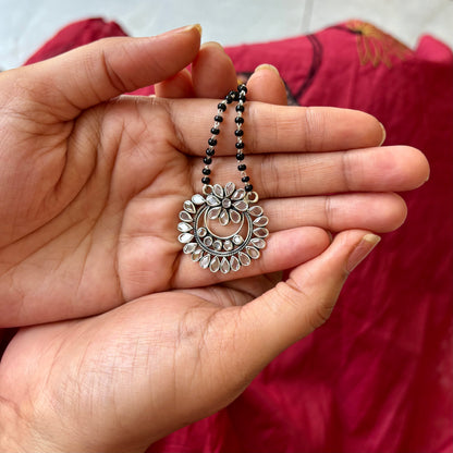 Vamangi Silver Mangalsutra
