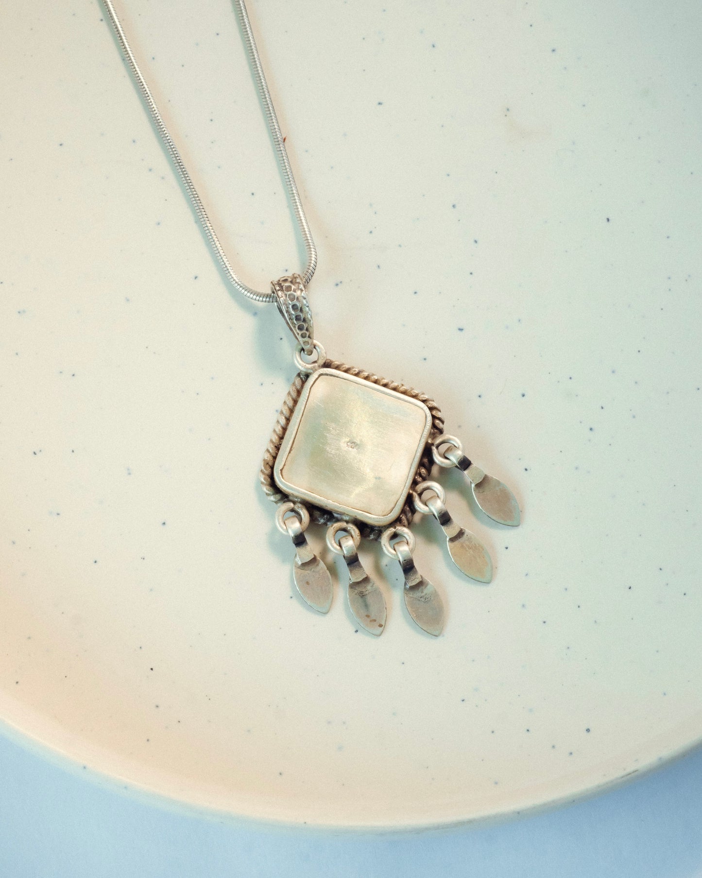 Bairan Miniature Silver Pendant