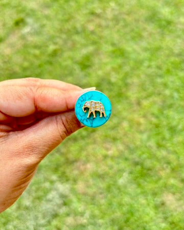 Gaj Turquoise Silver Ring