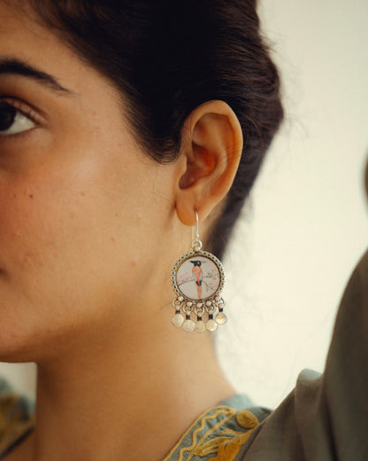 Sehar Paradise Miniature Silver Earrings