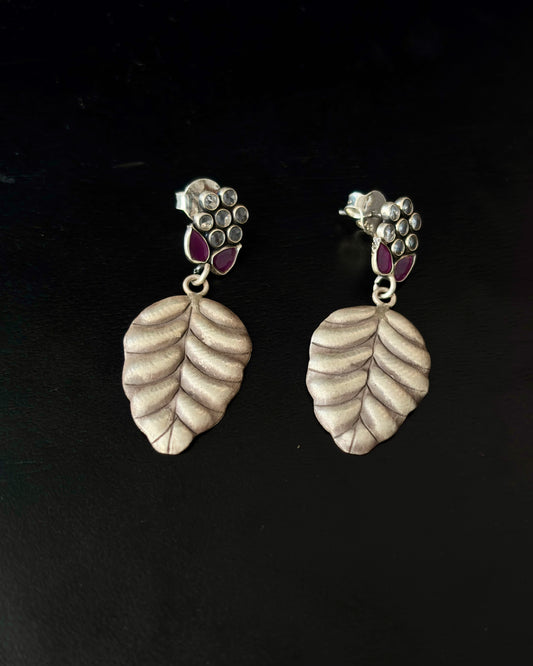 Pallav Silver Earrings