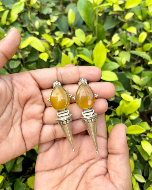 Parnika Silver Earrings