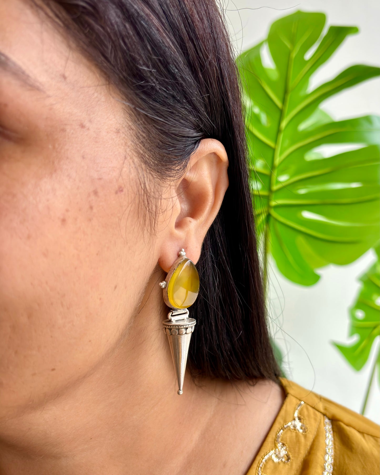 Parnika Silver Earrings