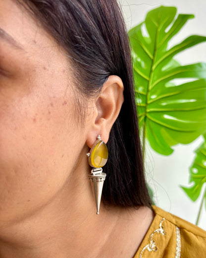 Parnika Silver Earrings