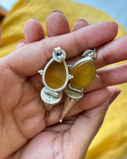 Parnika Silver Earrings