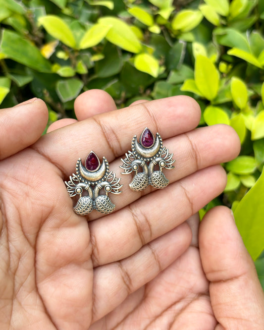 Gulika Silver Earrings