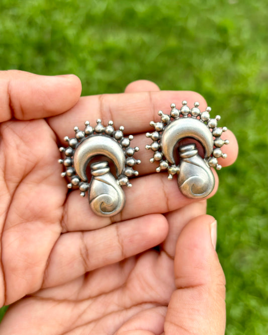 Ira Silver Earrings