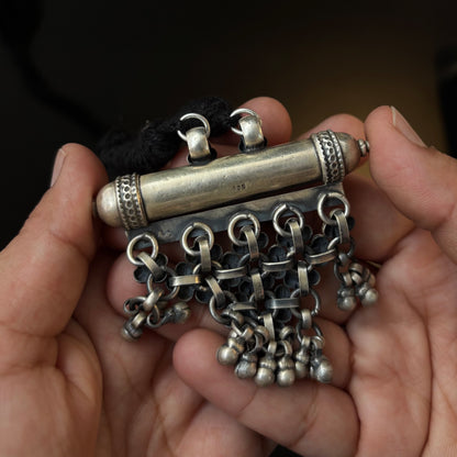 Ragini Woven Tabeez Silver Pendant