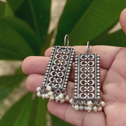 Saanjh Jaali Pearl Drops